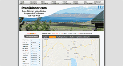 Desktop Screenshot of evanskinner.com